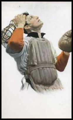 1912 PC766 Robert Robinson Postcards 2 Catcher